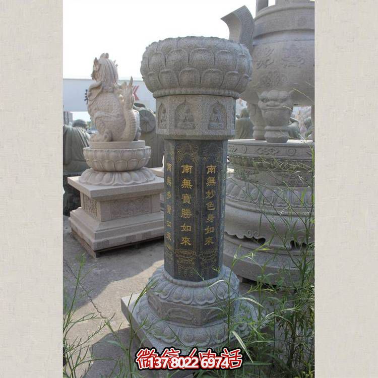 精美大理石浮雕石柱，點(diǎn)綴你的寺廟