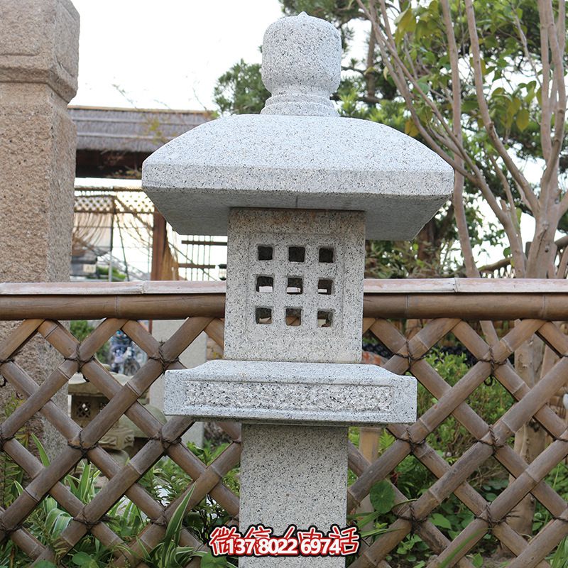 太陽能仿古青石石頭燈，為中式別墅、酒店戶外裝飾