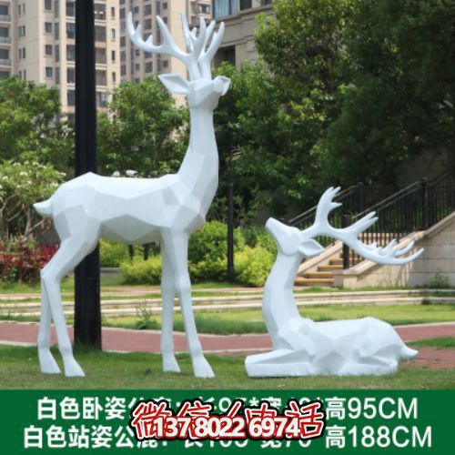 玻璃鋼雕塑裝置，點(diǎn)綴小區(qū)園林景觀