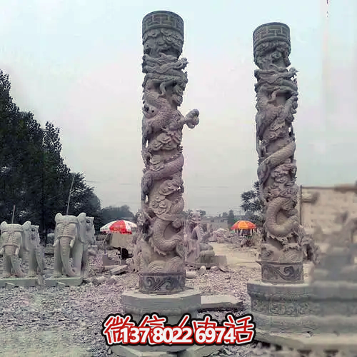柱石盤(pán)龍安全、堅(jiān)固、節(jié)能的柱子