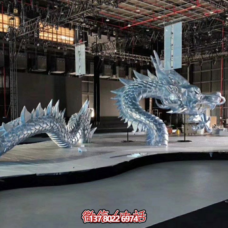 創(chuàng)意玻璃鋼龍雕塑，點(diǎn)亮景觀園林